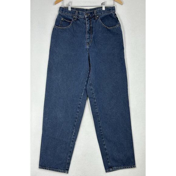 Calvin Klein Denim - Vintage CALVIN KLEIN Dark Wash Straight Fit Size 12 90’s Made in USA EUC